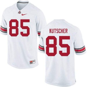 Men's Ohio State Buckeyes #85 Austin Kutscher White Nike NCAA College Football Jersey Original PZZ5844HW